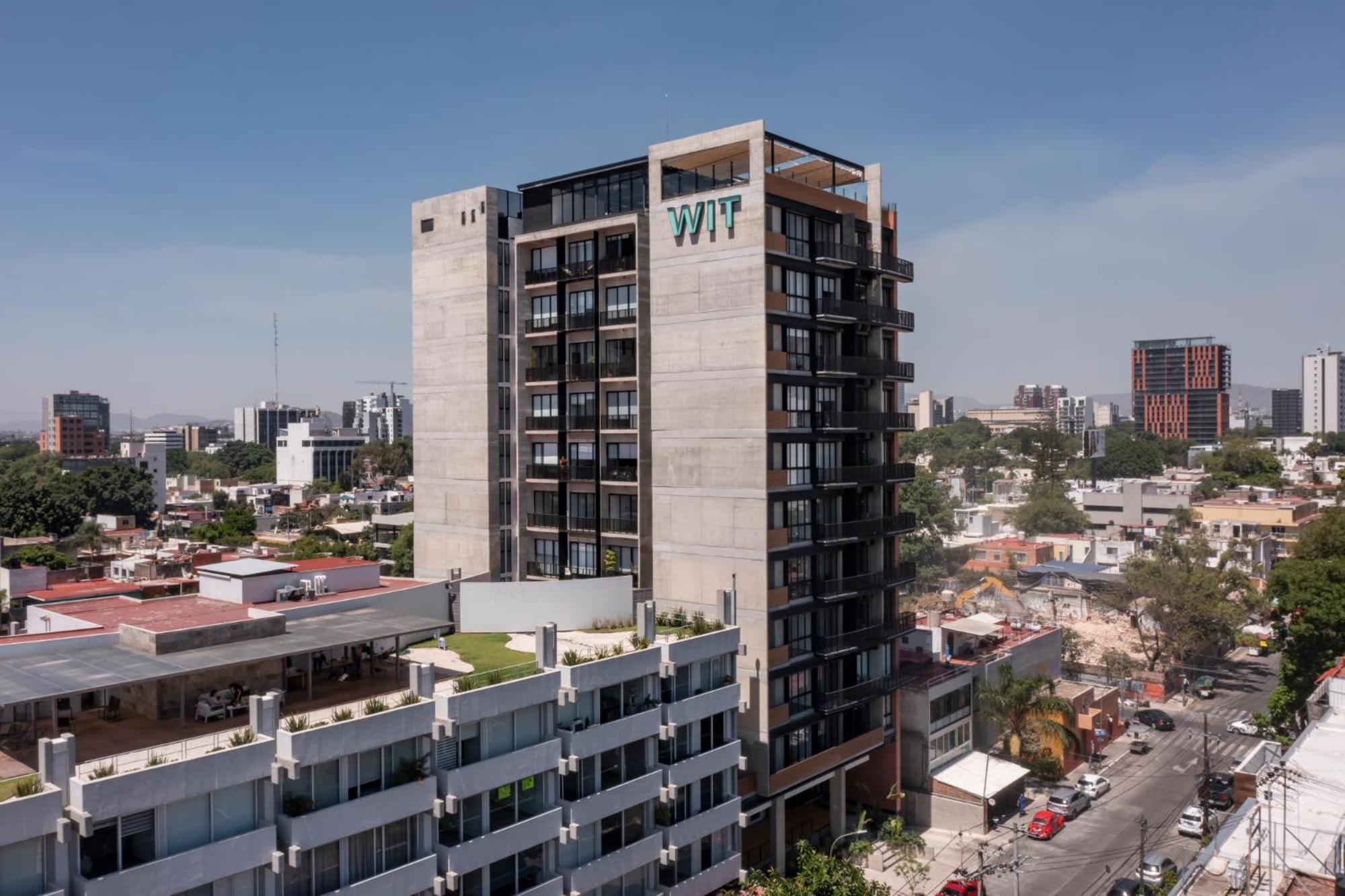 Galeria Flat Rooftop Pool Witgdl Guadalajara Exterior foto