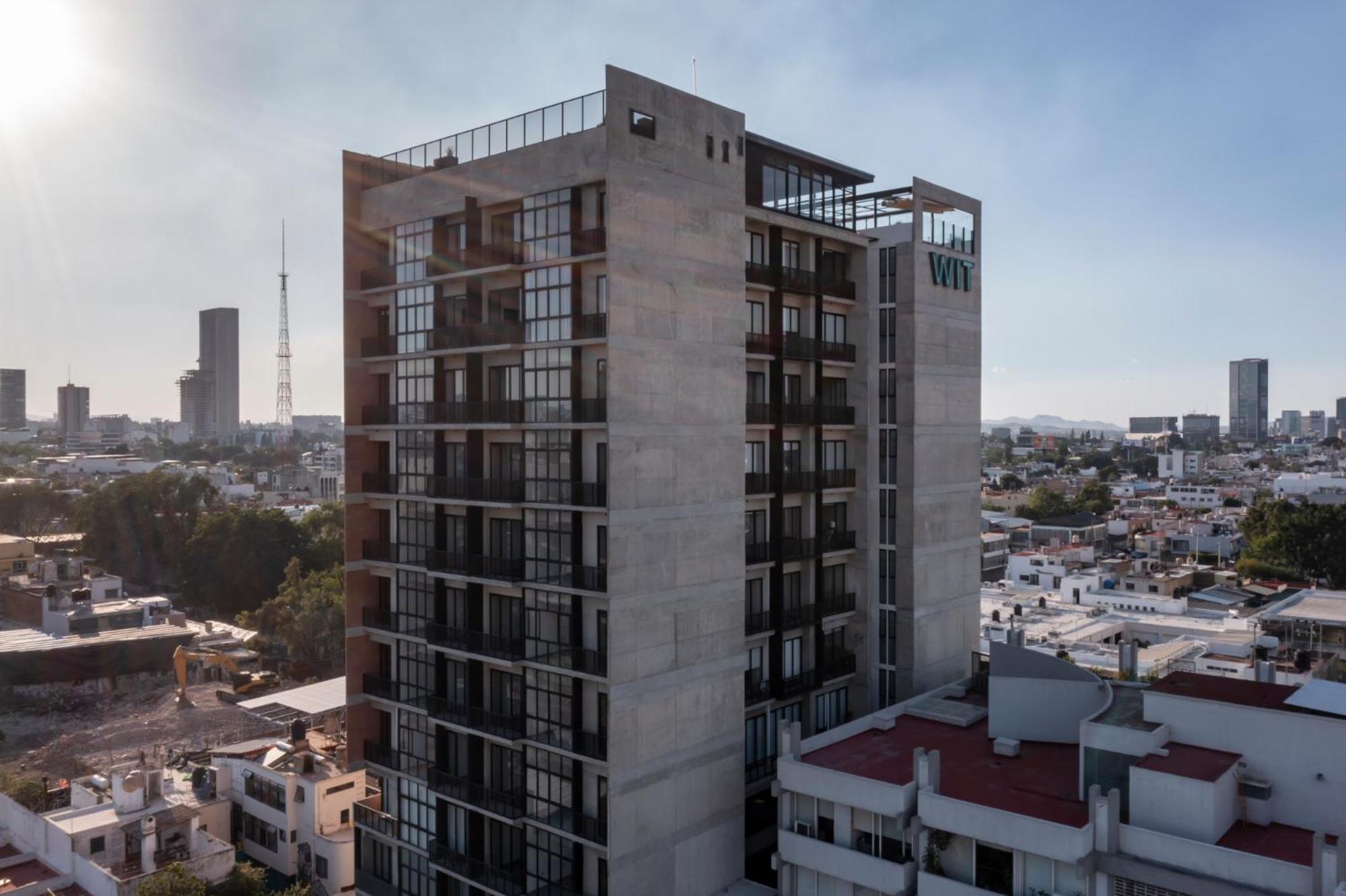 Galeria Flat Rooftop Pool Witgdl Guadalajara Exterior foto