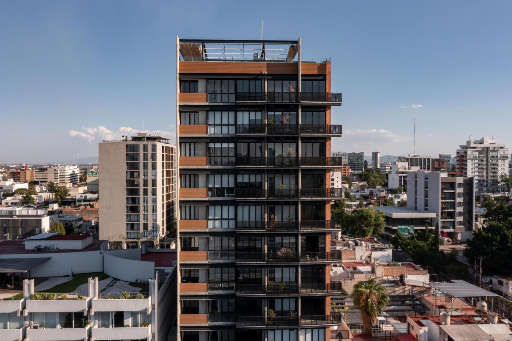 Galeria Flat Rooftop Pool Witgdl Guadalajara Exterior foto