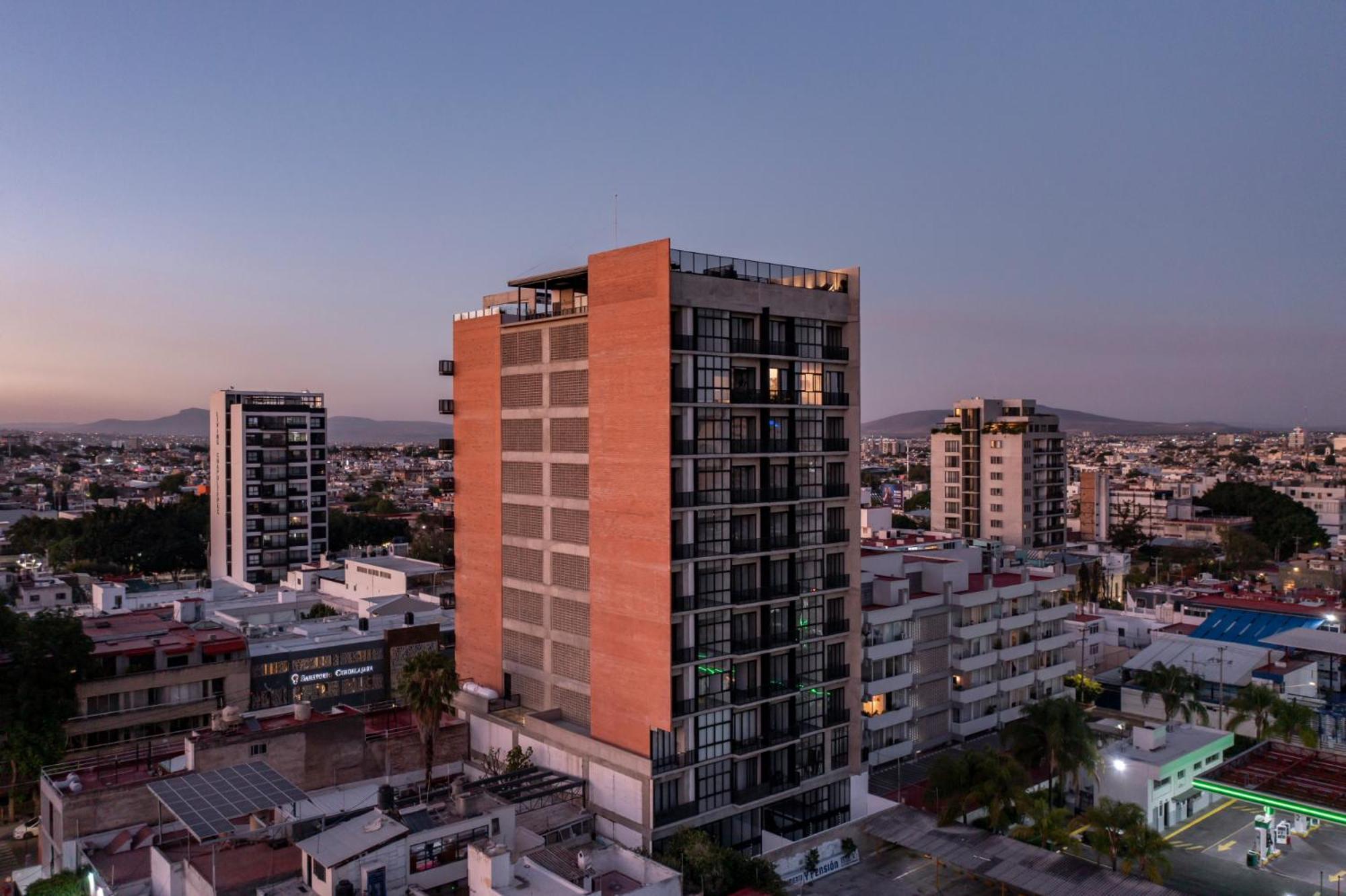 Galeria Flat Rooftop Pool Witgdl Guadalajara Exterior foto