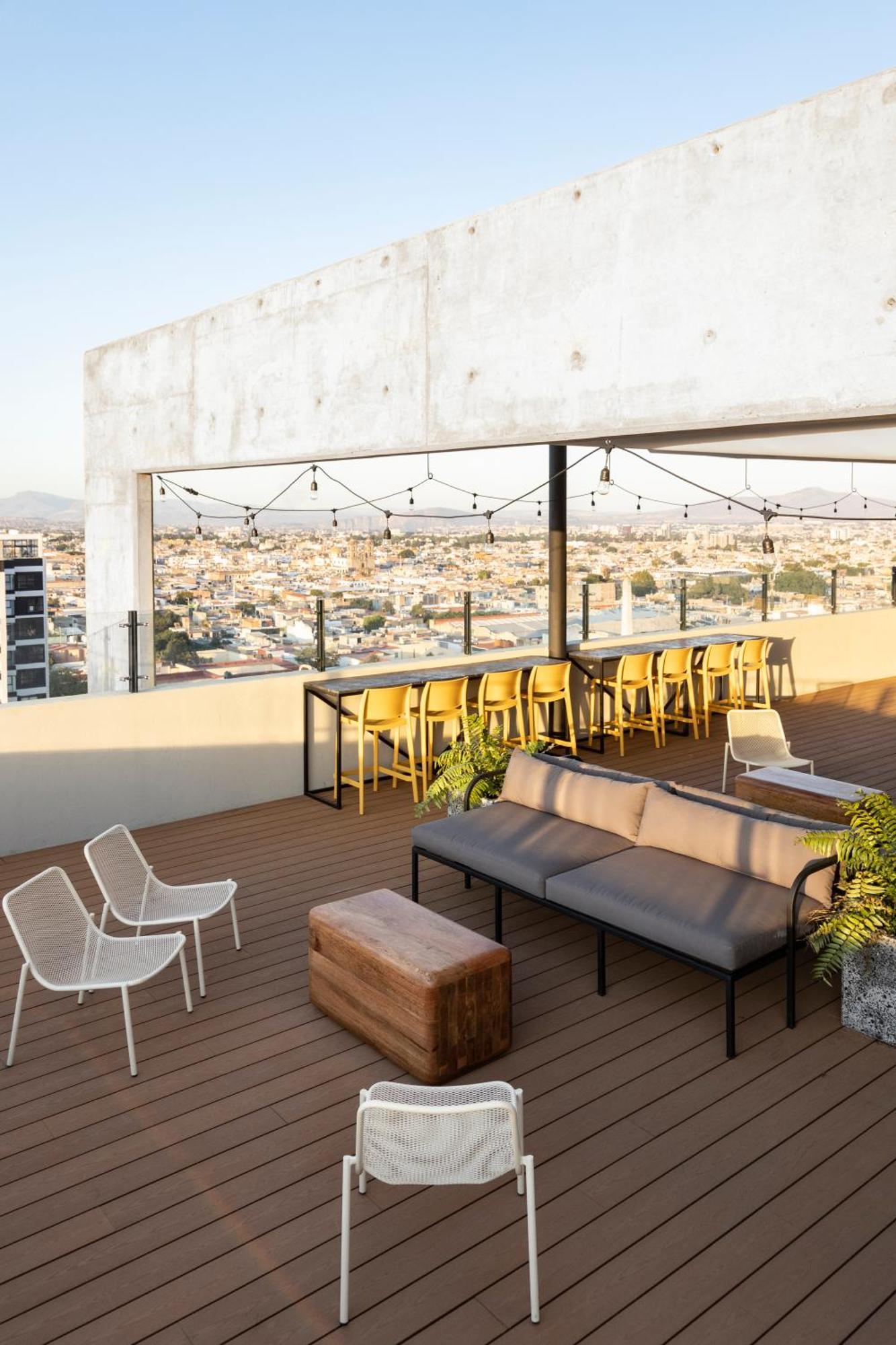 Galeria Flat Rooftop Pool Witgdl Guadalajara Exterior foto