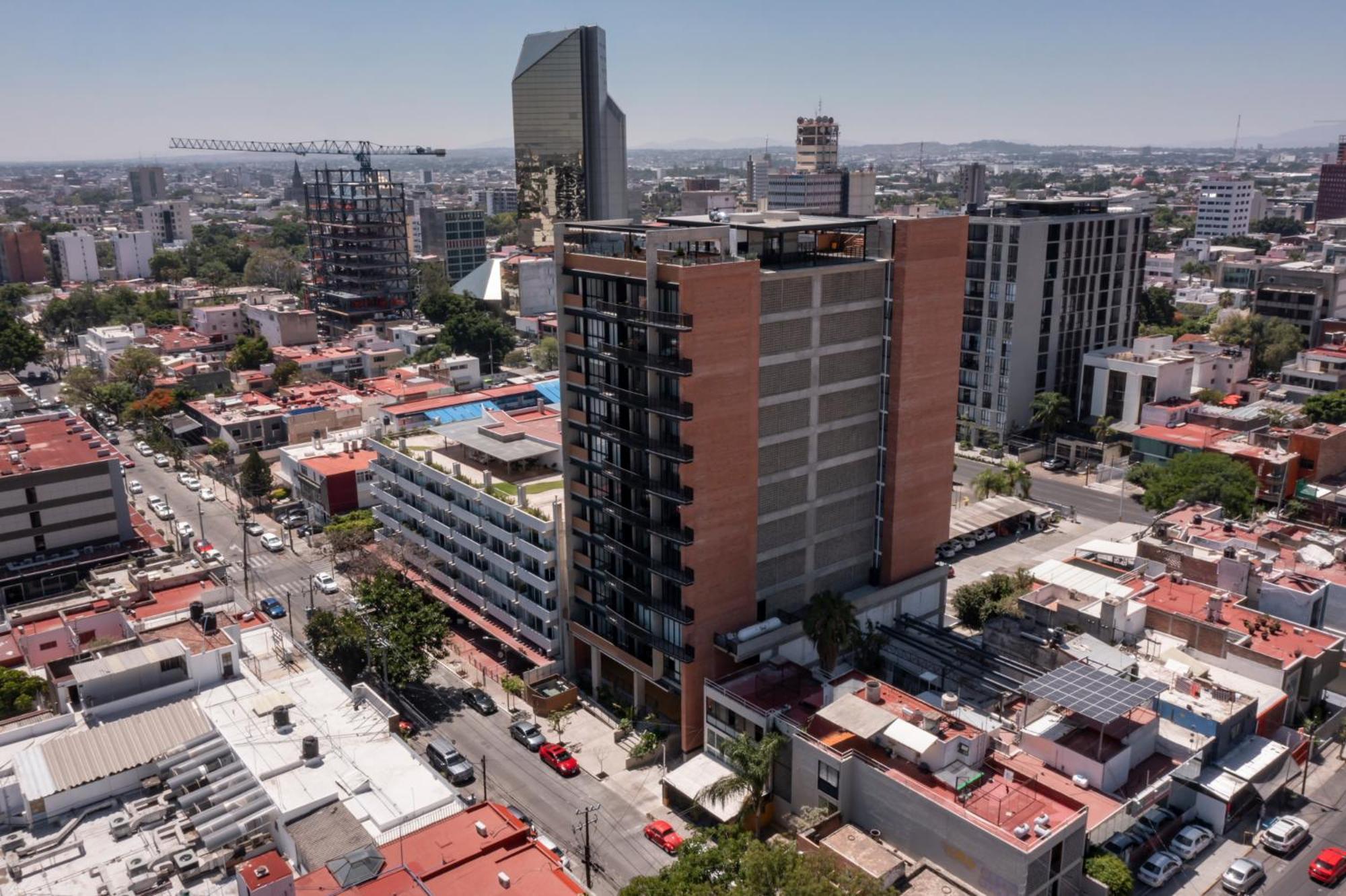 Galeria Flat Rooftop Pool Witgdl Guadalajara Exterior foto